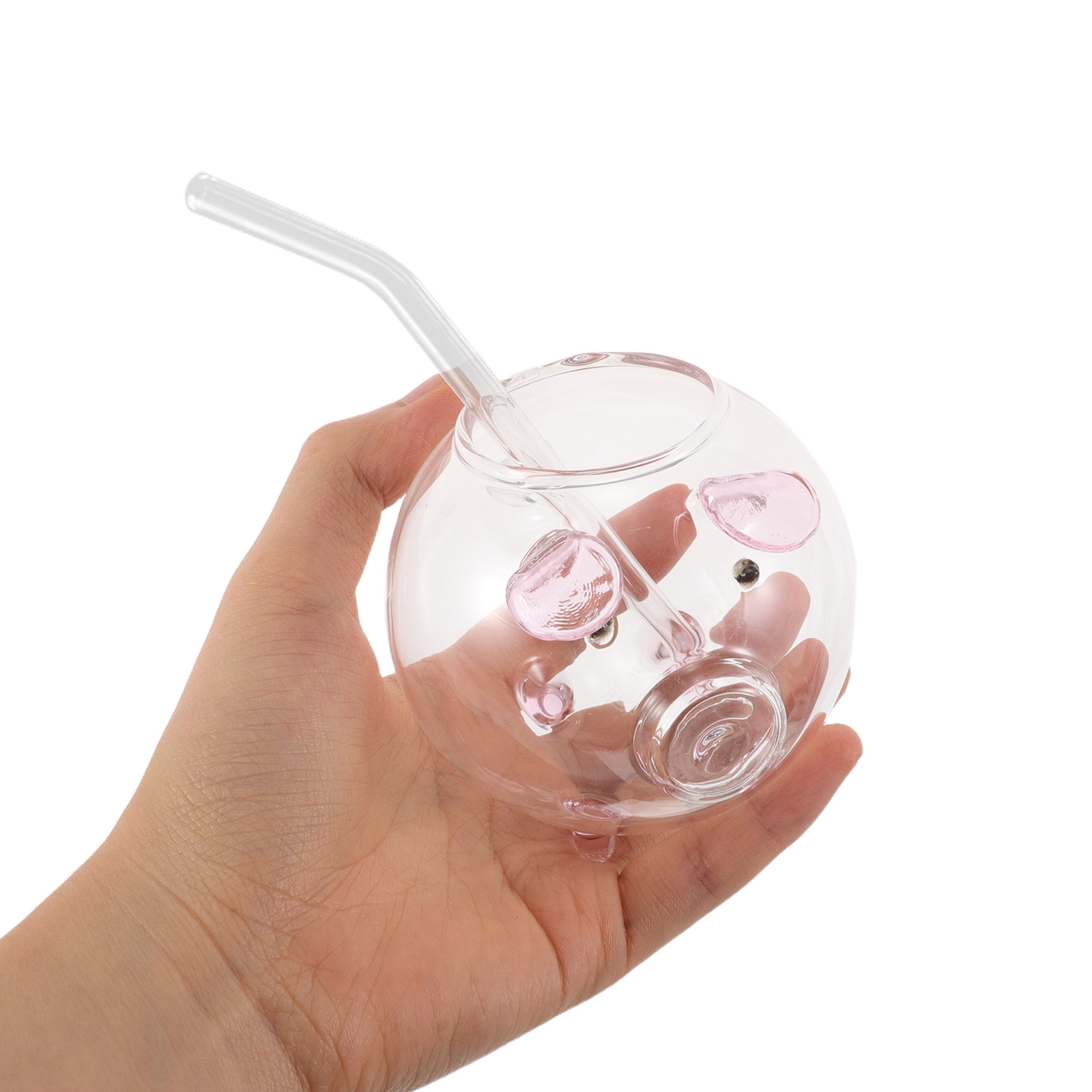 Wine Beer Juice - Creative Pig Shaped Glass Cocktail Cup