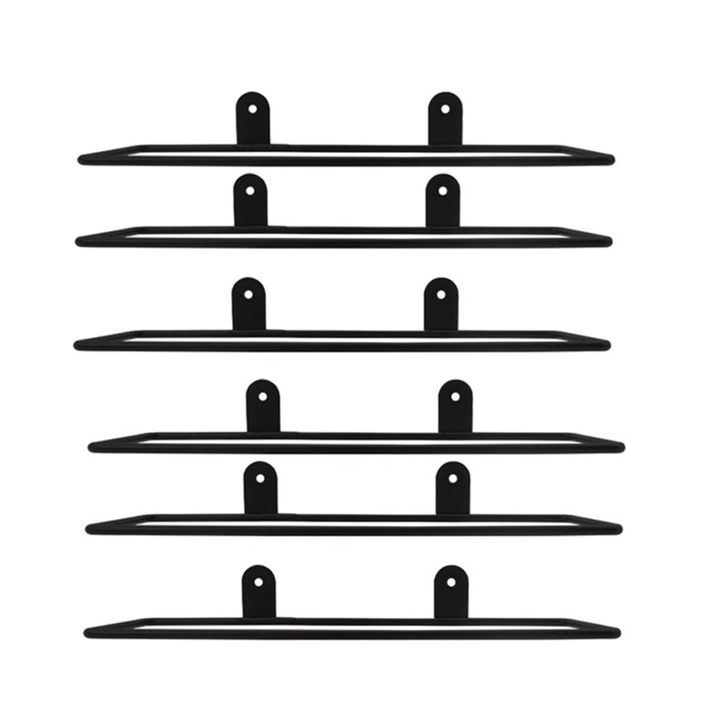 Wine Rack Wall Mount - AB66-6 Pcs Wall Mounted Wine Rack: