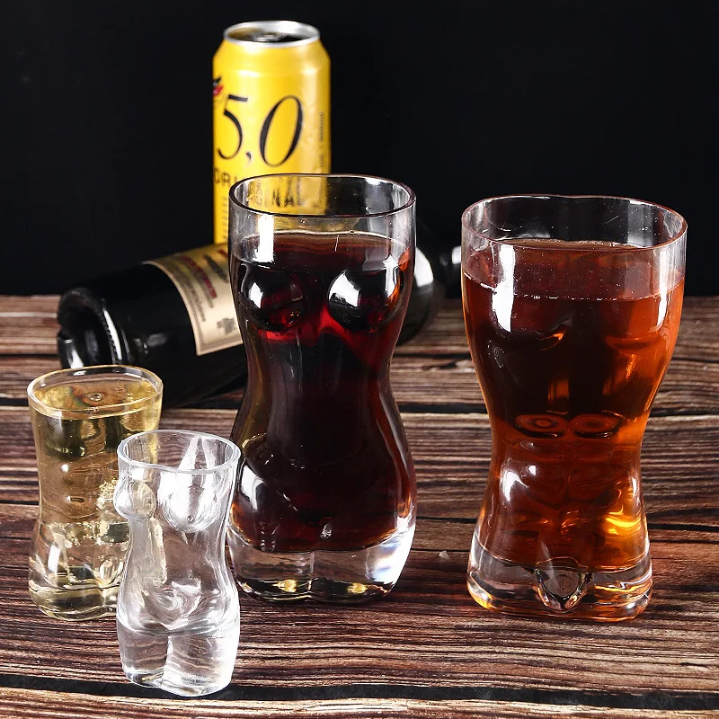 Wine Beer Mixed Drinks - Sexo Lady Men Durable Double Wall
