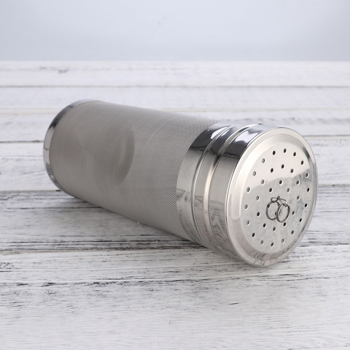 Wine Beer Food - 7x18cm Food-Grade Stainless Steel Brewing Strainer