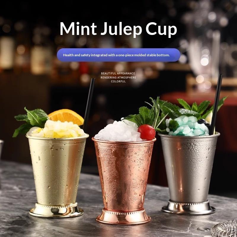 Wine Beer Mixed Drinks - Stainless Steel Mint Julep Mug -