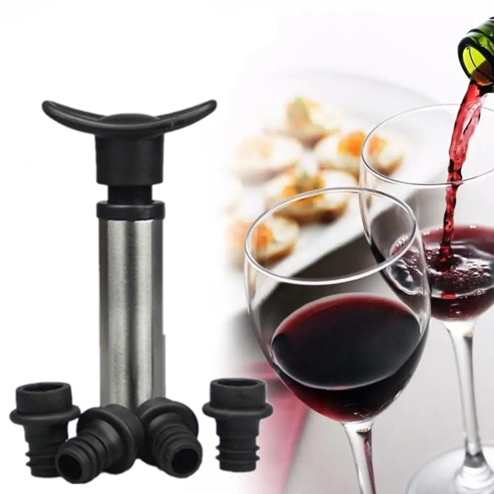 Wine Stopper Vacuum - Wine Stopper with Vacuum Wine Pump