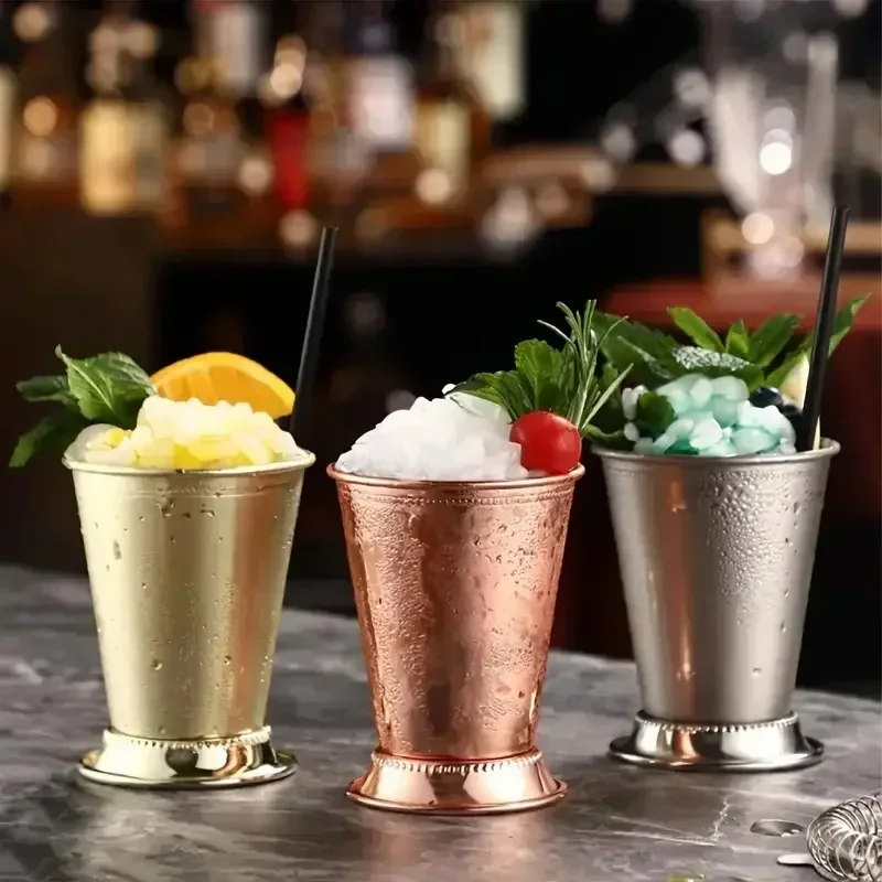 Wine Beer Mixed Drinks - Stainless Steel Mint Julep Mug -