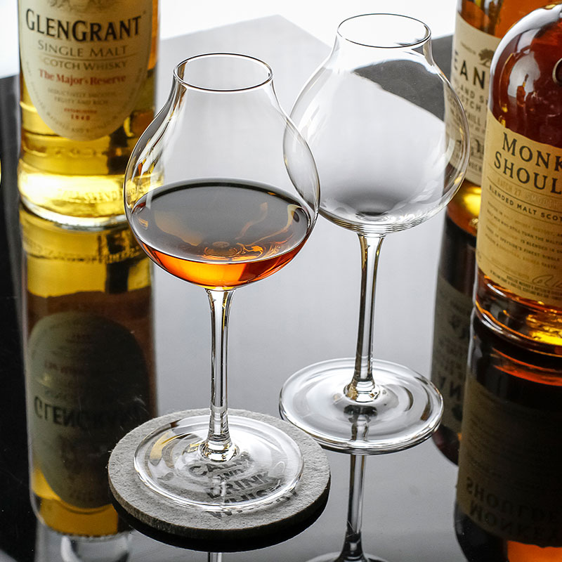 Wine Xo - Professional Blender's Whiskey Copita Nosing GlassTulip