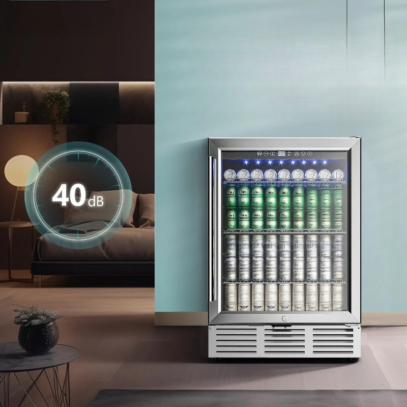 Beverage Refrigerator 24Inch 1 - đánh giá và giá Wine Beer Fridge Under Counter