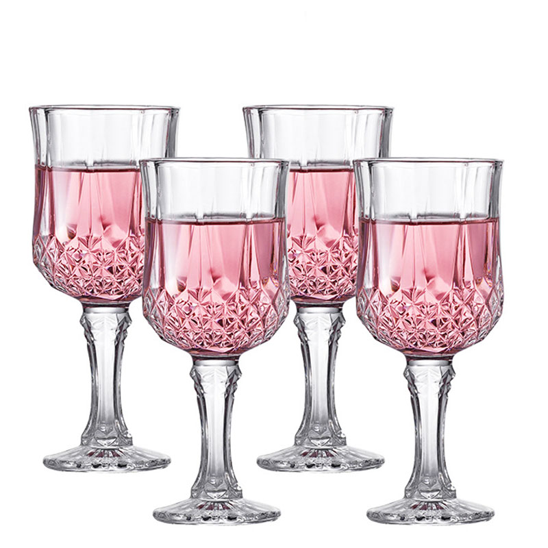 4pcs Set Champagne Cups Red Wi - đánh giá và giá Wine Glass Set Crystal