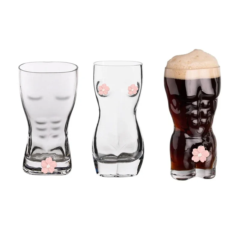 Creative Beer Glasses Body Art - đánh giá và giá Wine Beer Mixed Drinks