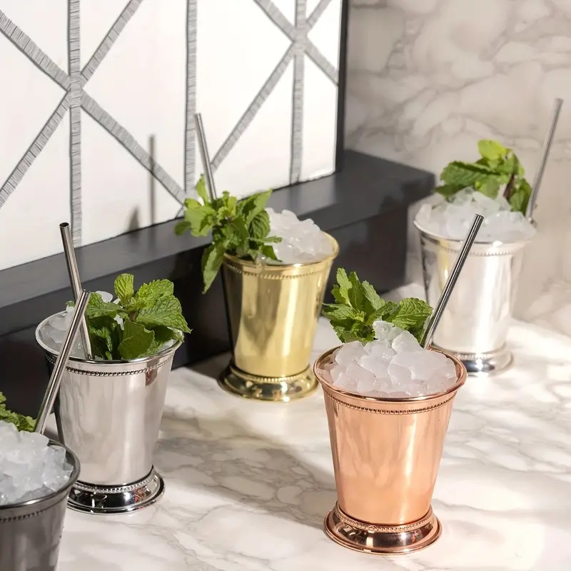 tiki Mint Julep Mug Stainless  - đánh giá và giá Wine Beer Mixed Drinks