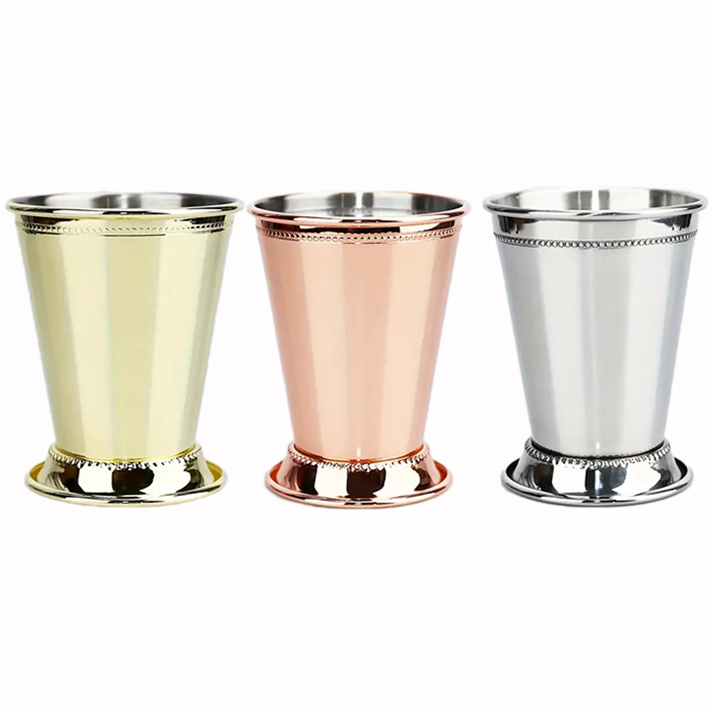 tiki Mint Julep Mug Stainless  - đánh giá và giá Wine Beer Mixed Drinks