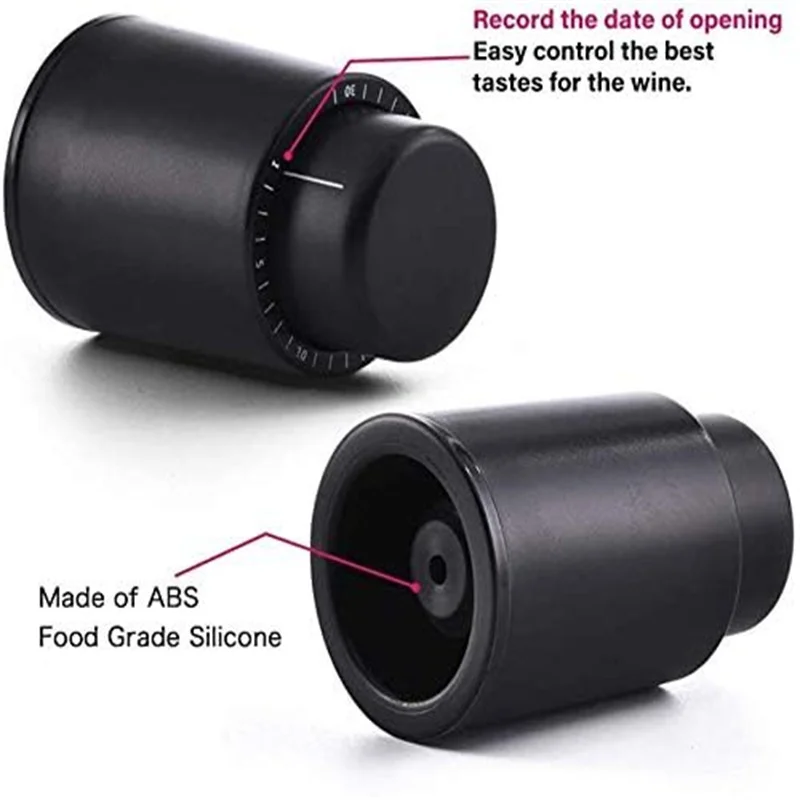 Vacuum Wine Preserver with Tim - đánh giá và giá Wine Stopper Vacuum