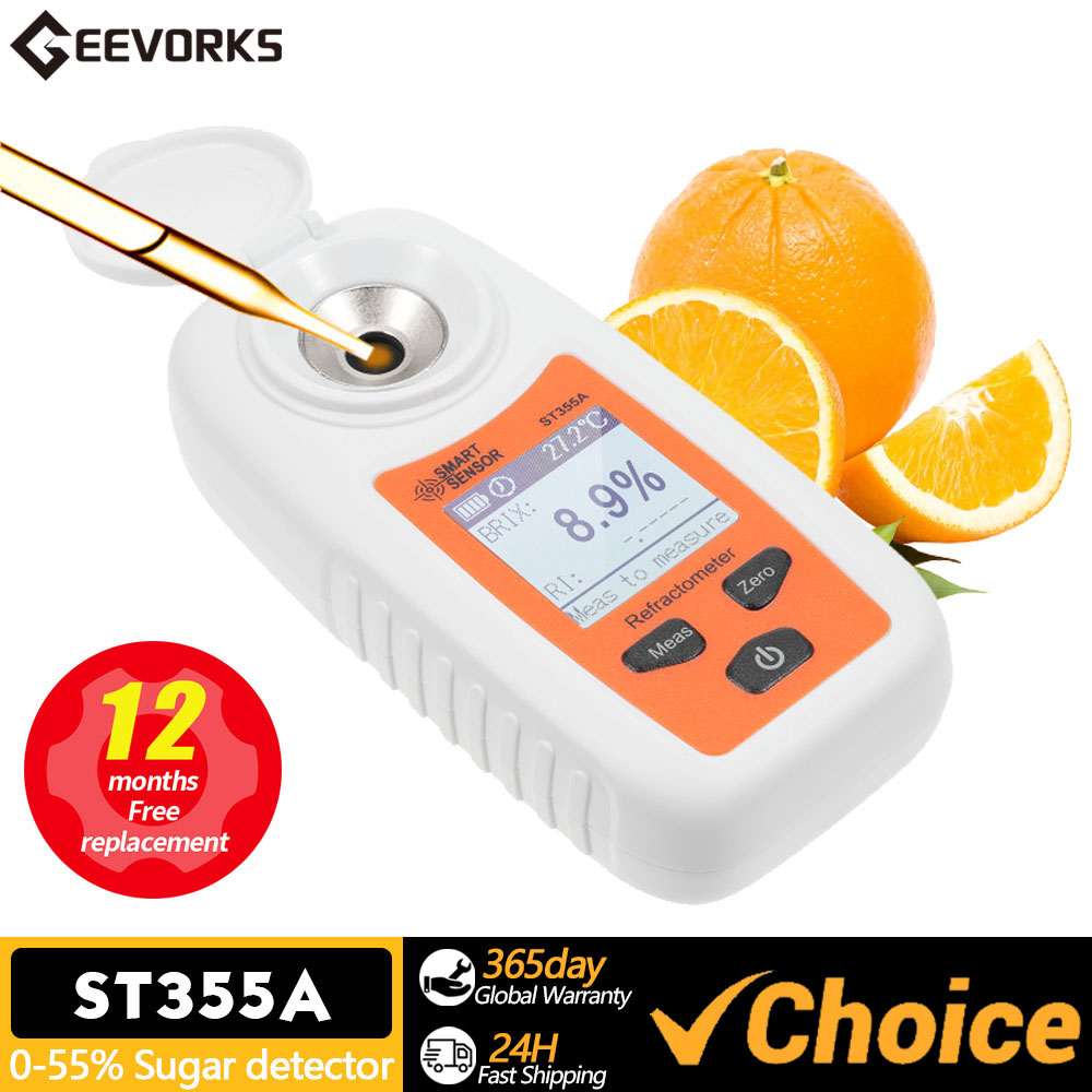 LCD Digital Refractometer Brix - đánh giá và giá Wine Beer Juice