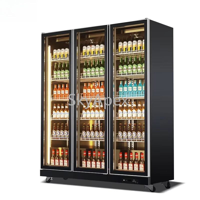 Factory Made 3 Door Vertical D - đánh giá và giá Wine Beer Supermarket