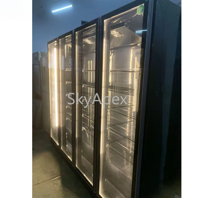 Factory Made 3 Door Vertical D - đánh giá và giá Wine Beer Supermarket