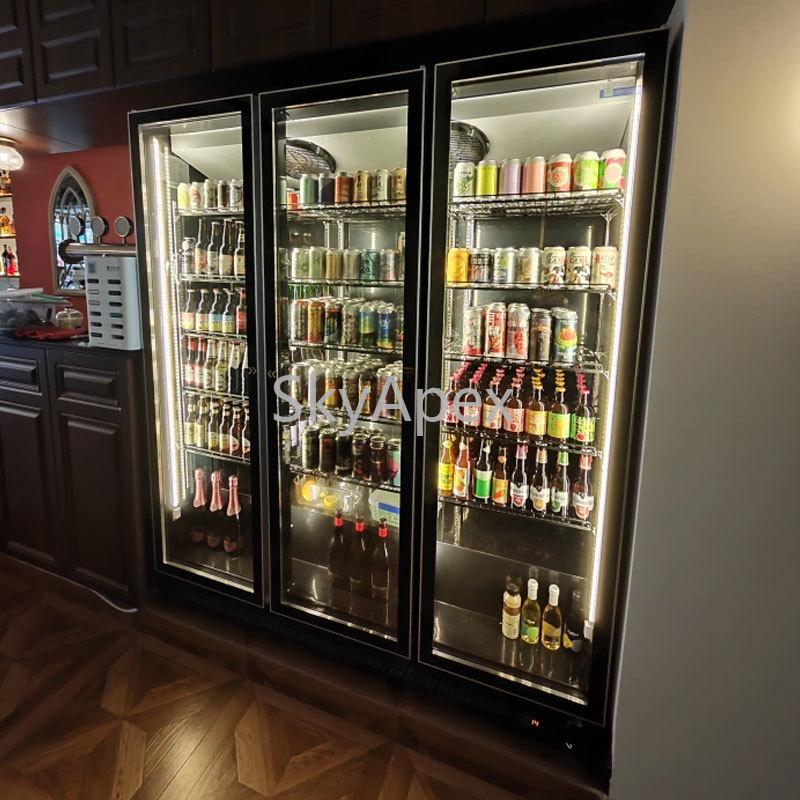 Factory Made 3 Door Vertical D - đánh giá và giá Wine Beer Supermarket