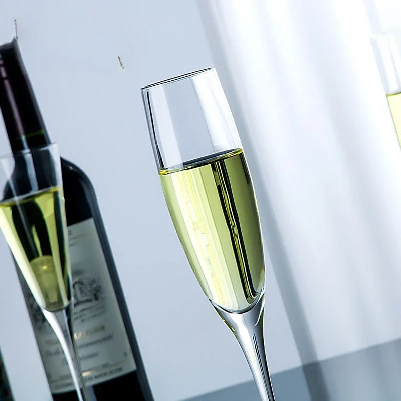 Champagne Glass Crystal Glass  - đánh giá và giá Wine Glass Set Crystal