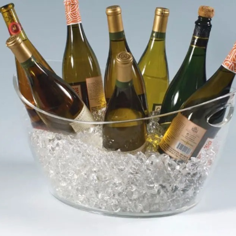 Non-LED Boat Style Ice Bucket  - đánh giá và giá Wine Beer Mixed Drinks