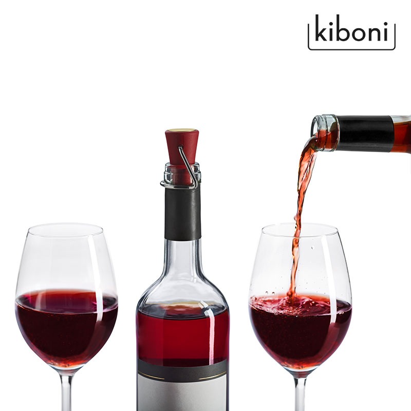 German Imported Kiboni Red Win - đánh giá và giá Wine Stopper Vacuum