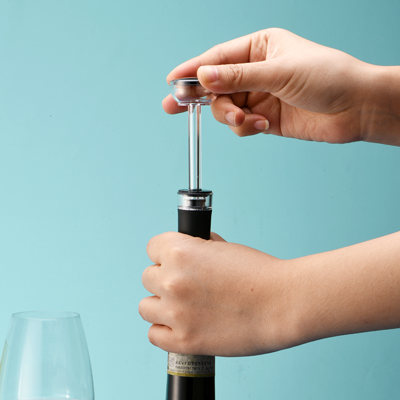5PC Black Vacuum Pump Reusable - đánh giá và giá Wine Stopper Vacuum