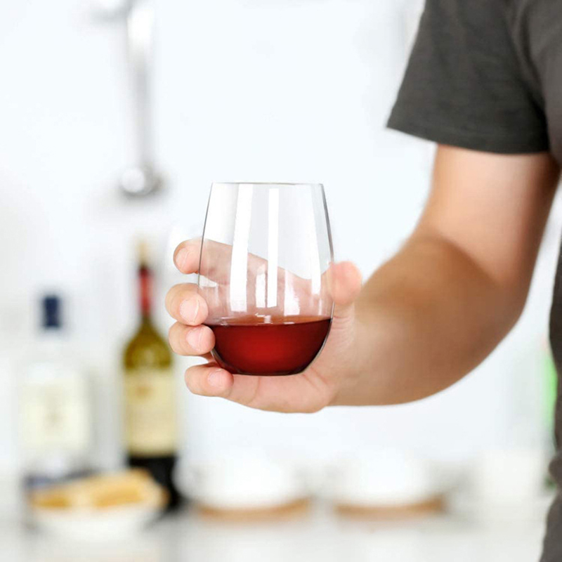 2/4Pcs Shatterproof Plastic Wi - đánh giá và giá Wine Beer Juice