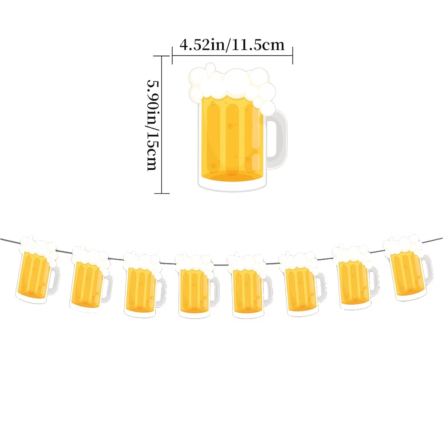 Wine Bottle Beer Party Banner  - đánh giá và giá Wine Beer Food