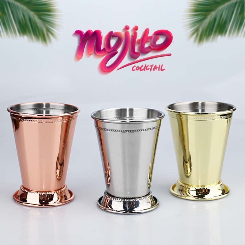 350ml Mint Julep Mug Stainless - đánh giá và giá Wine Beer Mixed Drinks