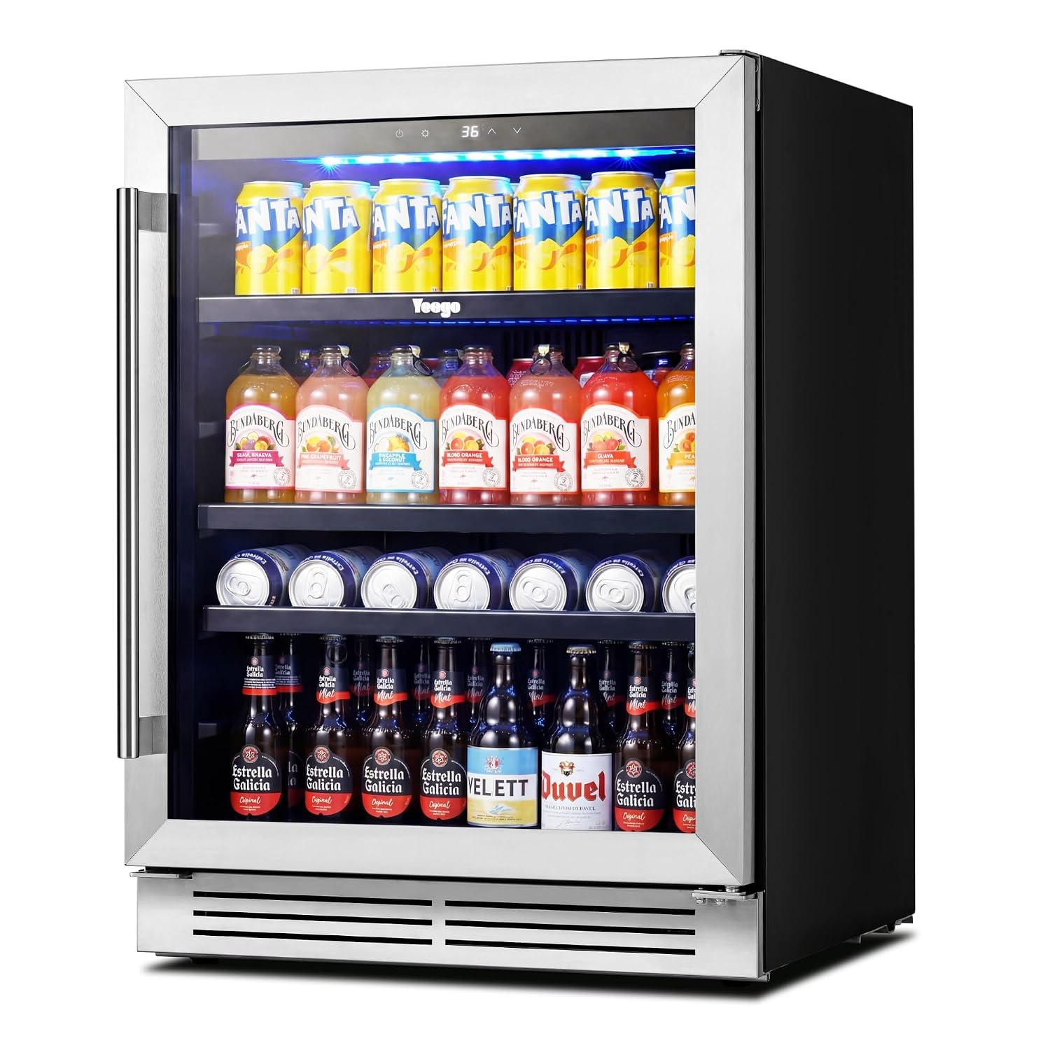 24 Inch Beverage Cooler Fridge - đánh giá và giá Wine Beer Fridge Under Counter