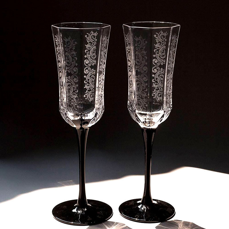French Vintage Champagne Glass - đánh giá và giá Wine Glass Set Crystal