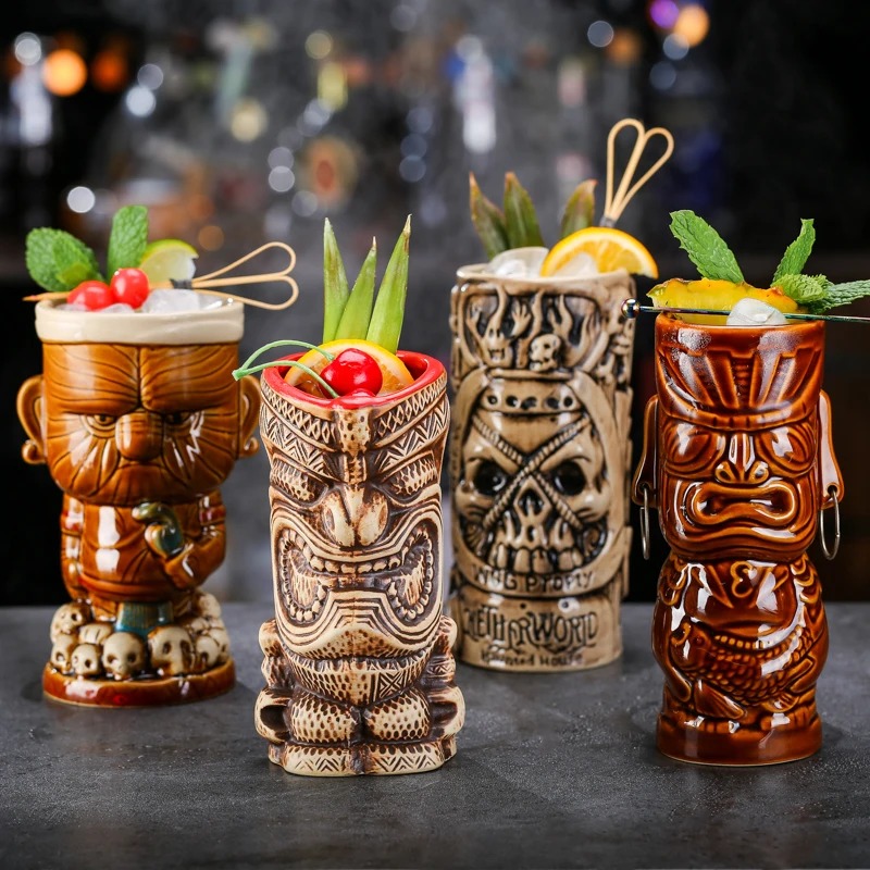Creative Ceramic Mug Shaman To - đánh giá và giá Wine Beer Juice
