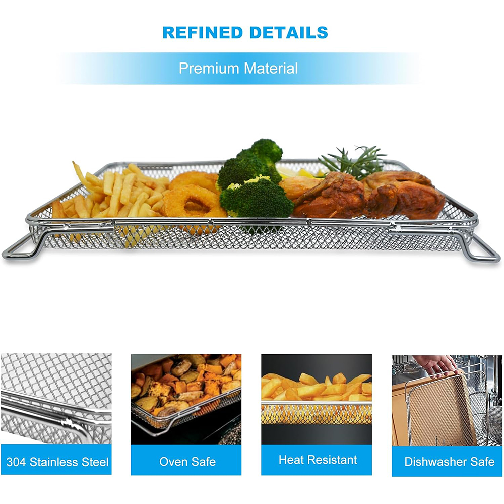 LMETJMA Air Fryer Oven Basket  - đánh giá và giá Ninja Air Fryer Dt201