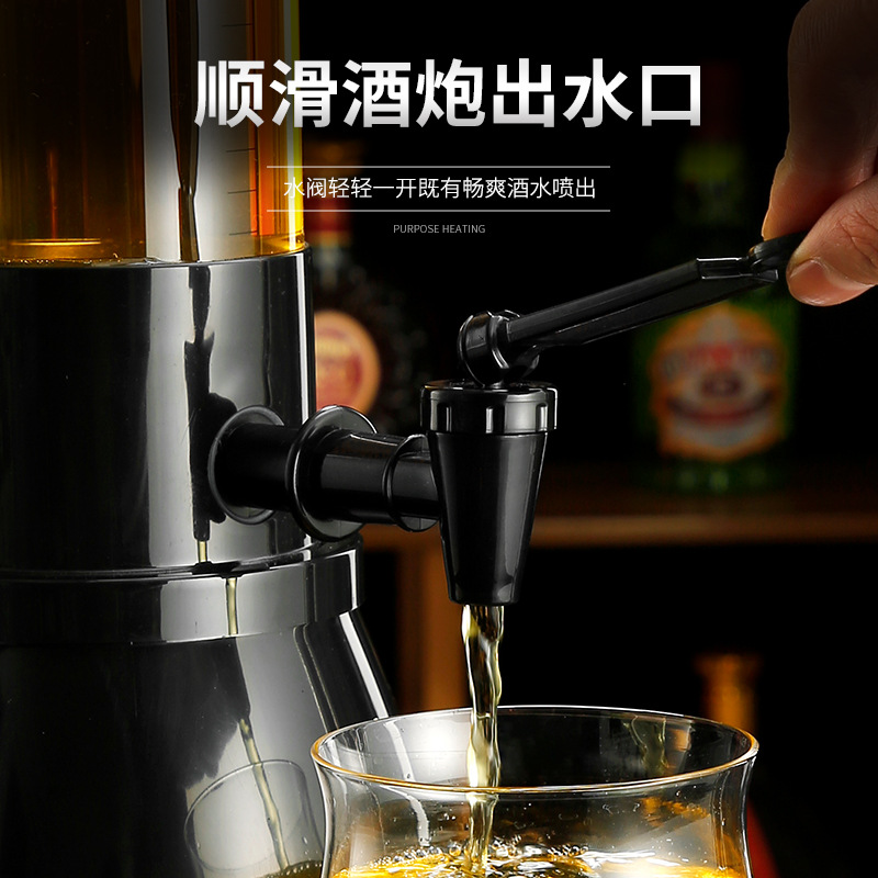 Beer cannon commercial luminou - đánh giá và giá Wine Beer Juice