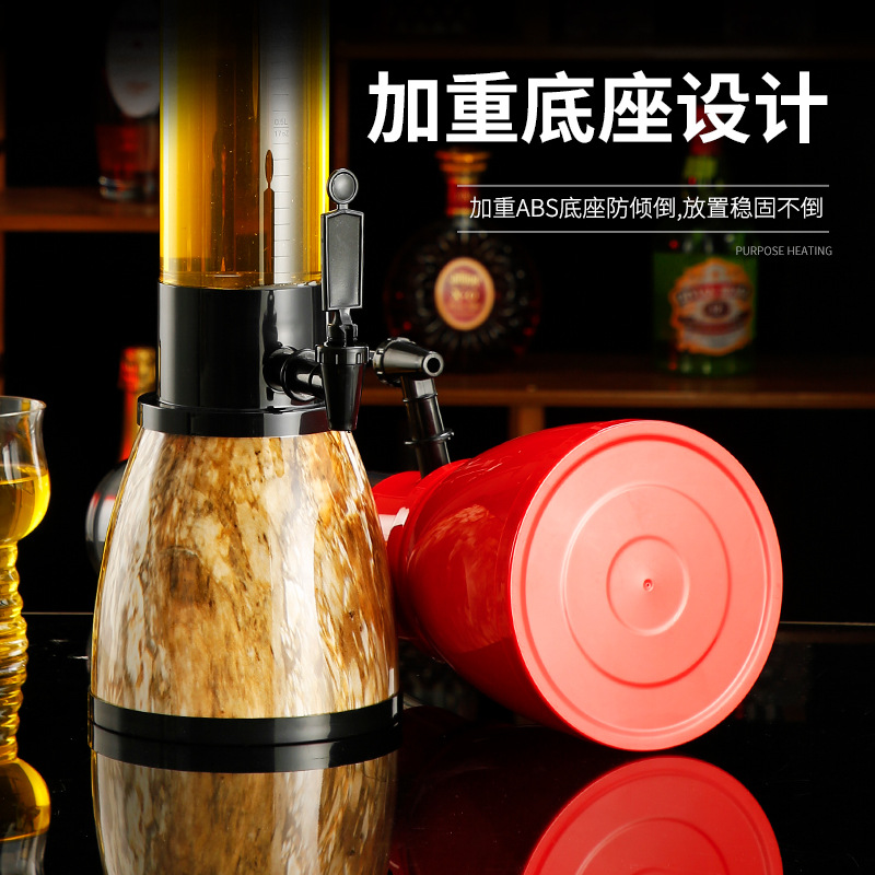 Beer cannon commercial luminou - đánh giá và giá Wine Beer Juice