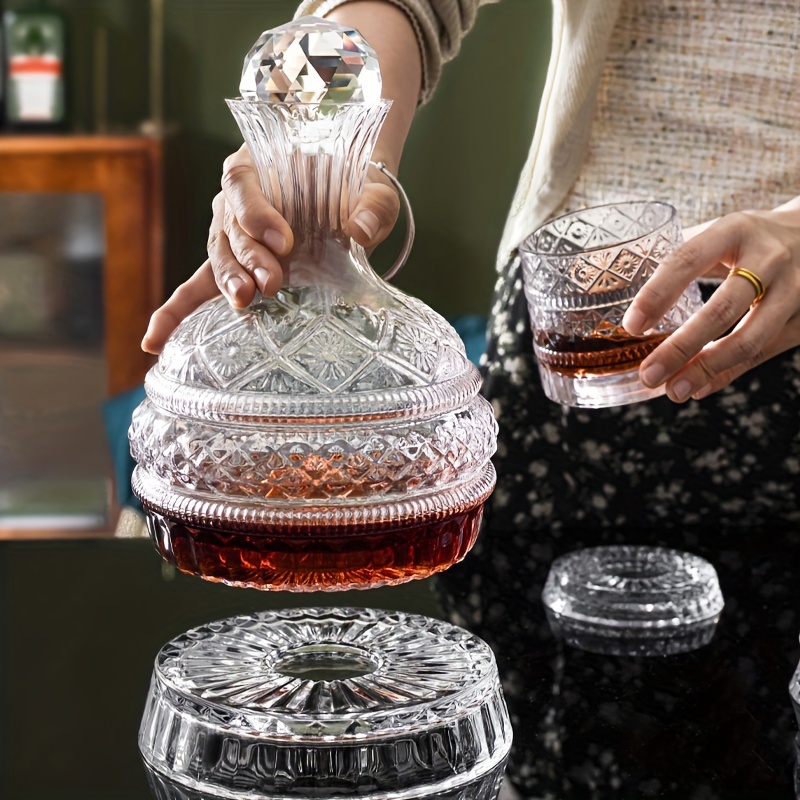 Crystal Wine Decanter Elegant  - đánh giá và giá Wine Glass Set Crystal
