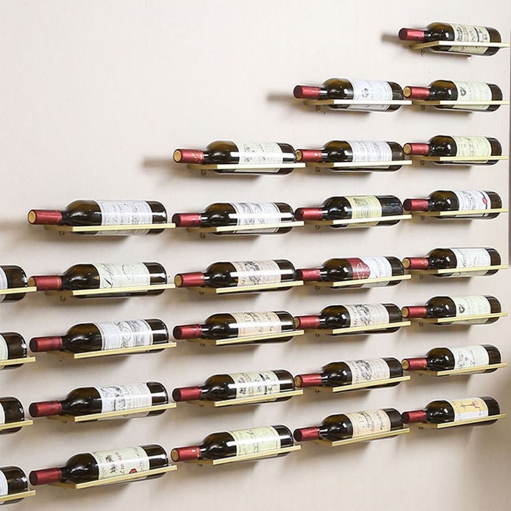 Wall Decor Metal Wine Rack Wal - đánh giá và giá Wine Rack Wall Mount