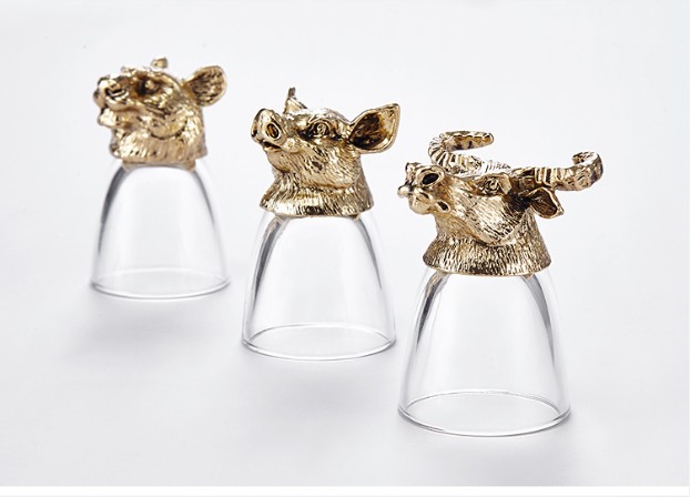 Luxury 12 Zodiac Animal Head C - đánh giá và giá Wine Glass Set Crystal