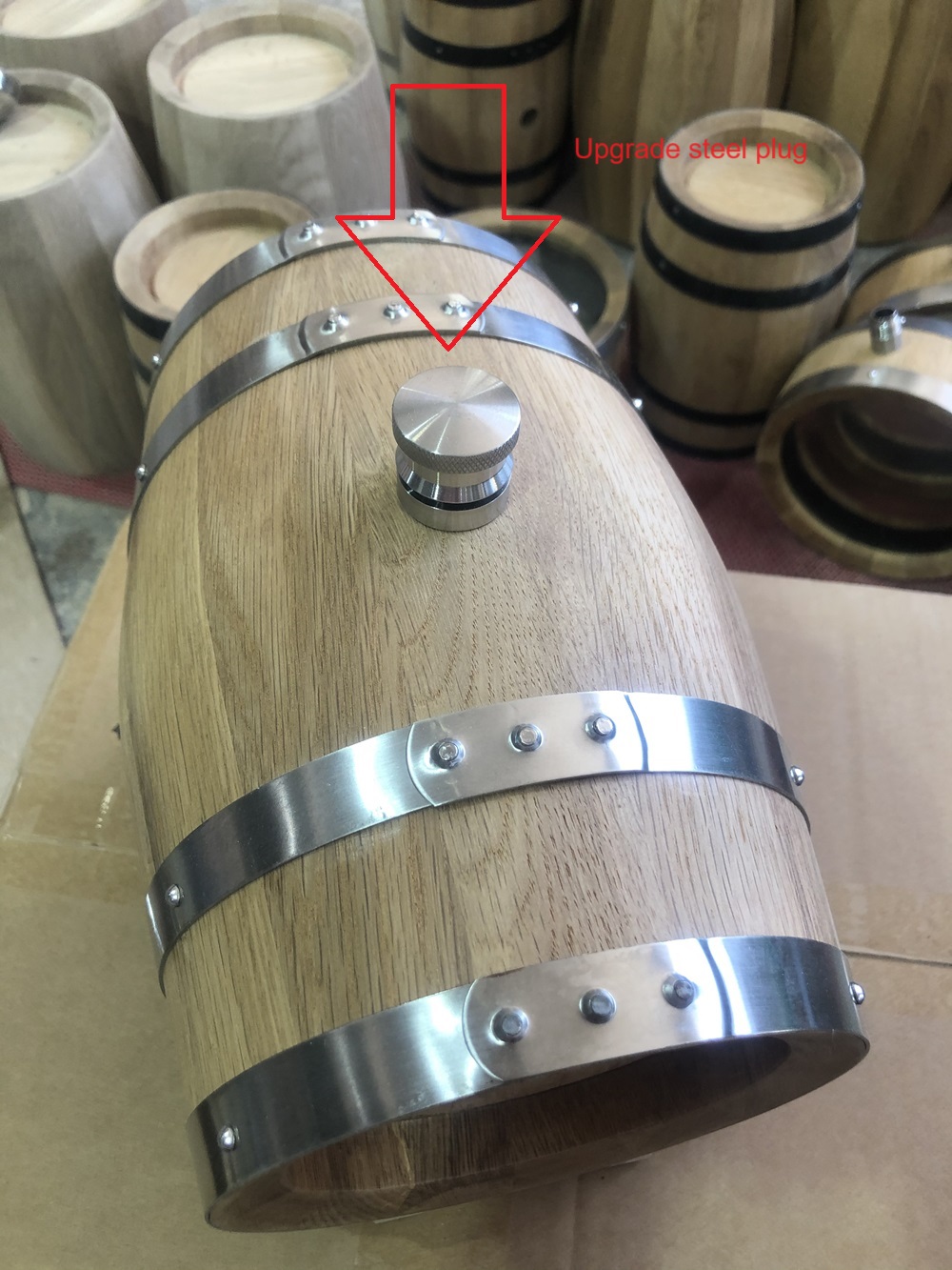 3L Double-sided Glass Wood Oak - đánh giá và giá Wine Draft Beer