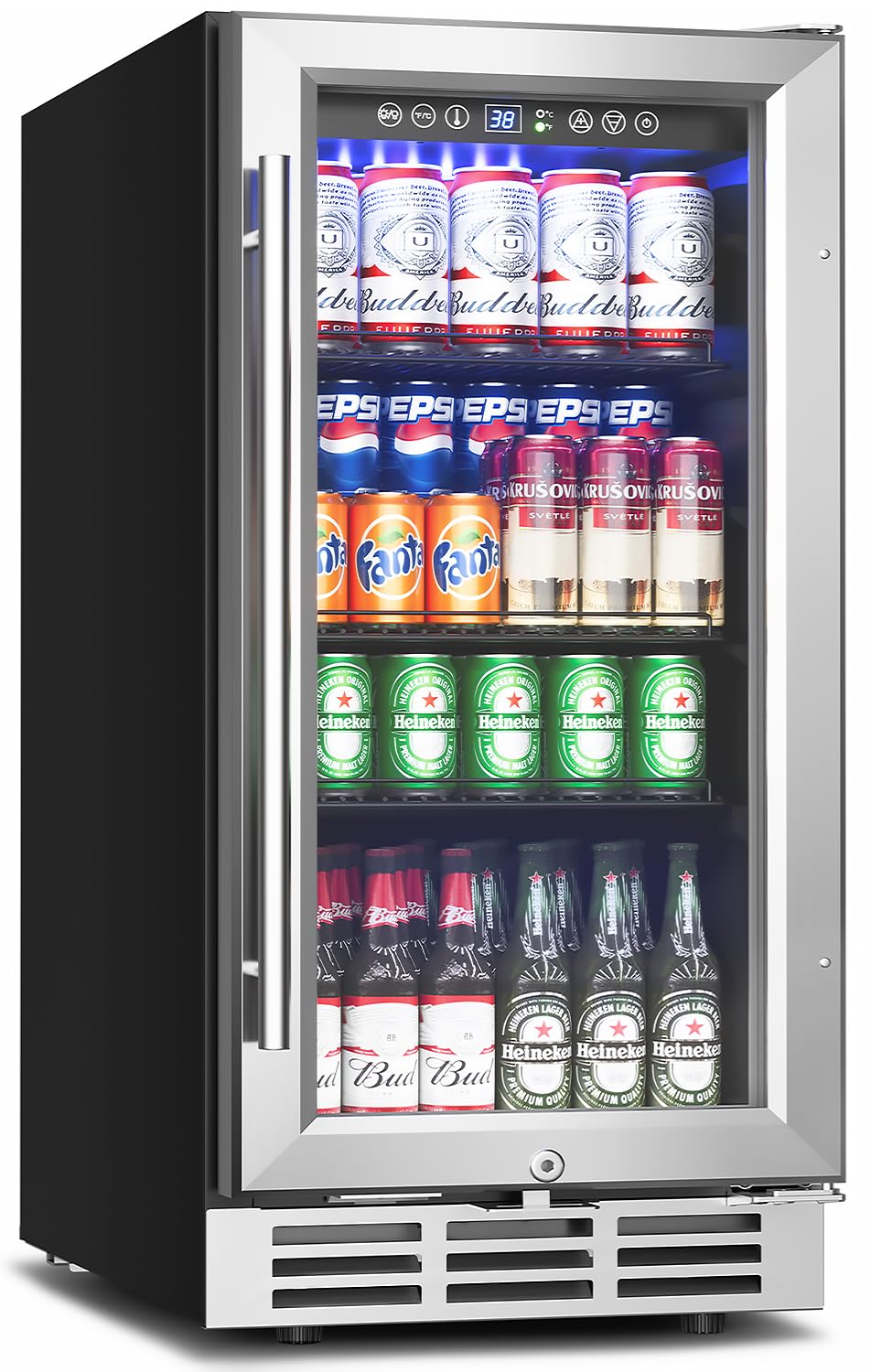 15 Inch Under Counter Beverage - đánh giá và giá Wine Beer Fridge Under Counter