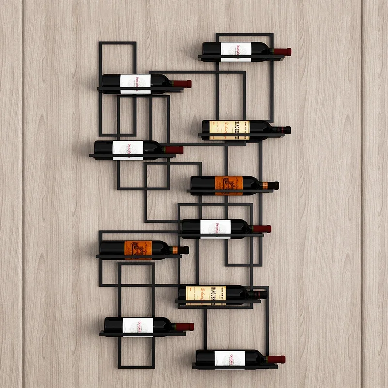 European Style Wall-Mounted Wi - đánh giá và giá Wine Rack Wall Mount