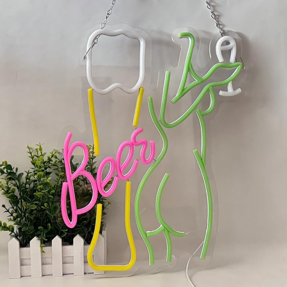 Beer Neon Sign Women's Body Ne - đánh giá và giá Wine Beer Store