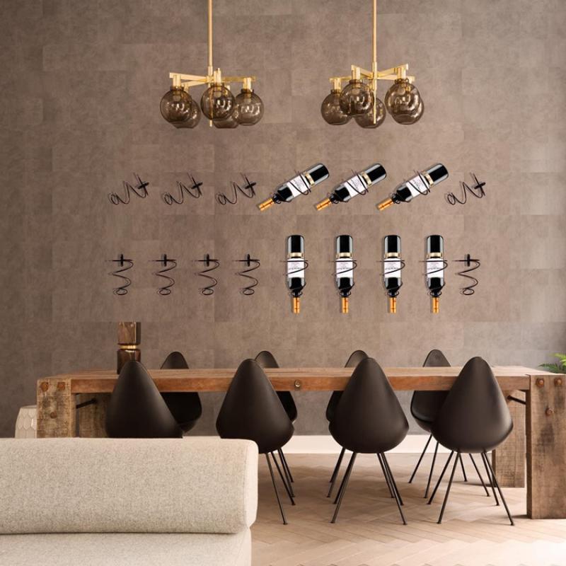 Hanging Spiral Type Red Wine B - đánh giá và giá Wine Rack Wall Mount