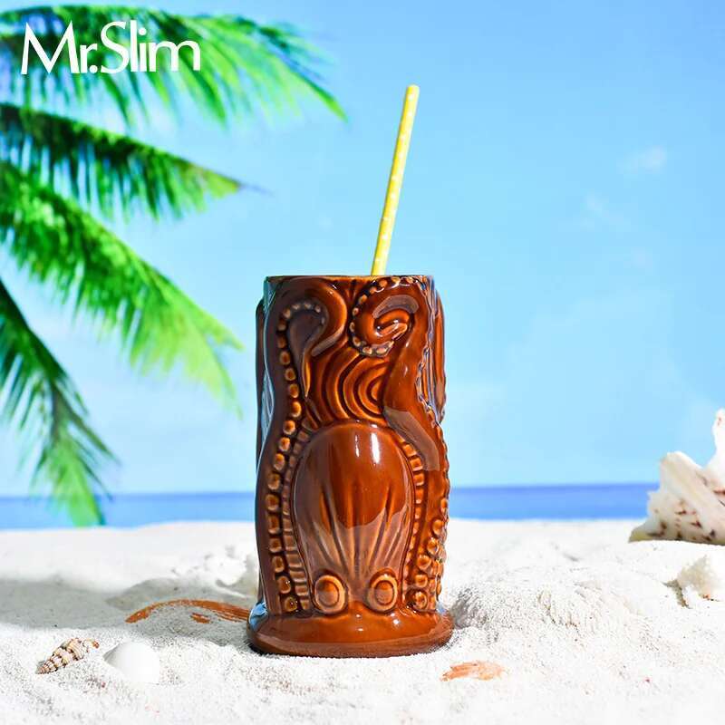 TIKI Bar Cocktail Cup Hawaii T - đánh giá và giá Wine Beer Mixed Drinks