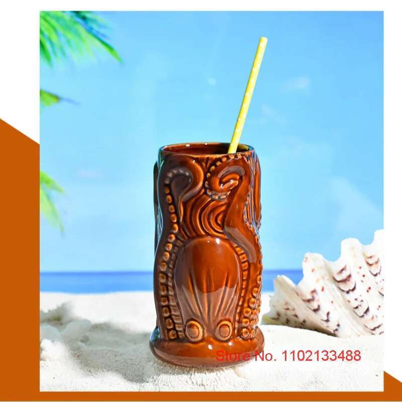 TIKI Bar Cocktail Cup Hawaii T - đánh giá và giá Wine Beer Mixed Drinks