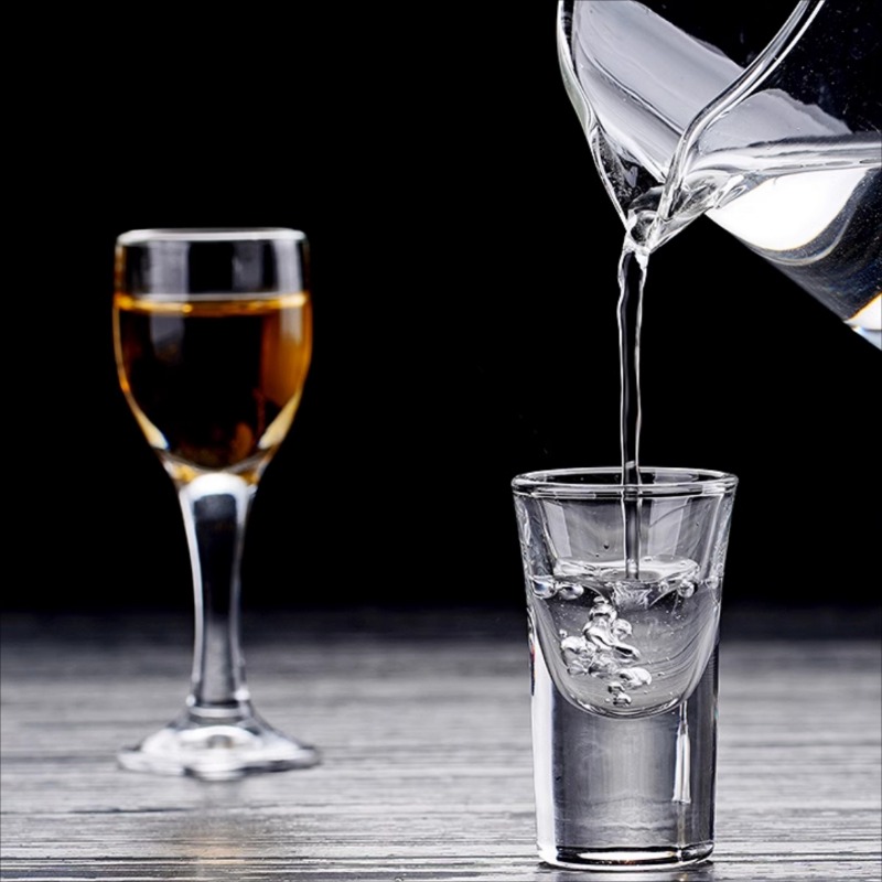 Small Wine Glass Set Baijiu Gl - đánh giá và giá Wine Glass Set Crystal